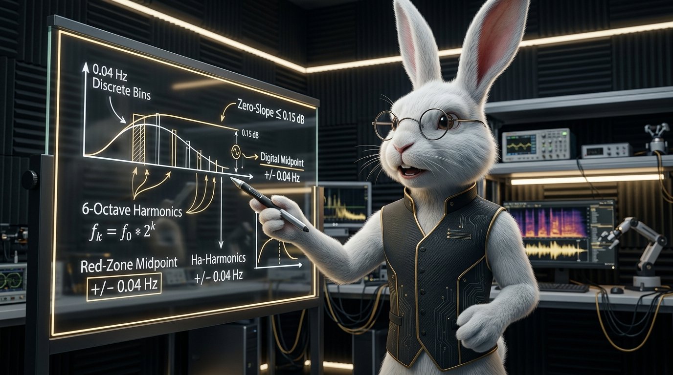 Professor Rabbit at his Illuminated Blackboard